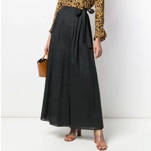 MaxMara BROWN wrap style skirt